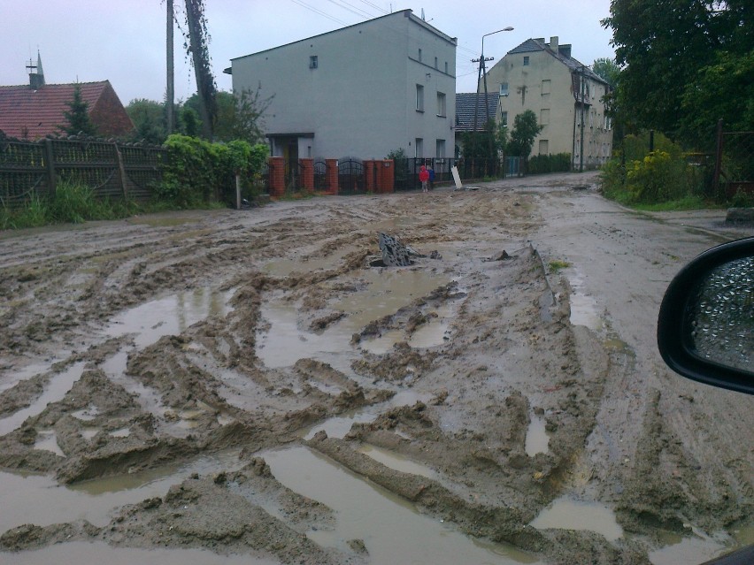 Mikulczyce toną w błocie