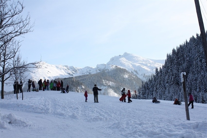 Tatry. Marcowa pogoda sprzyja wędrówkom