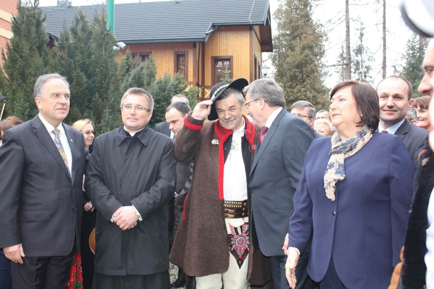 Zakopane: Prezydent Komorowski na Skoku do Celu Małysza