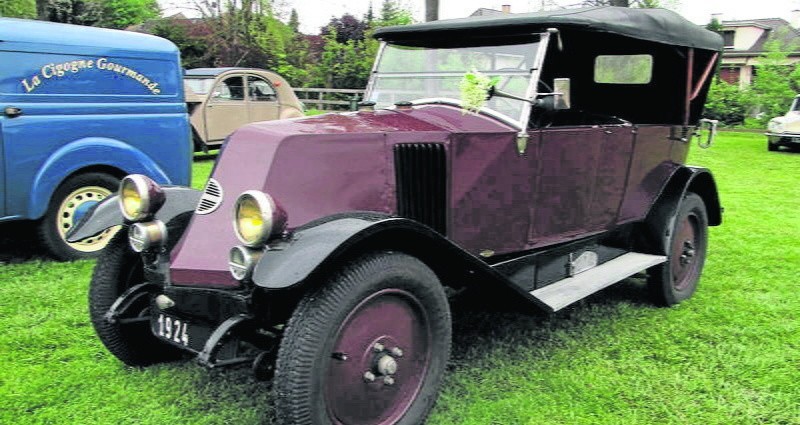 Renault NN Torpedo zarejestrowany w naszym regionie w 1926...