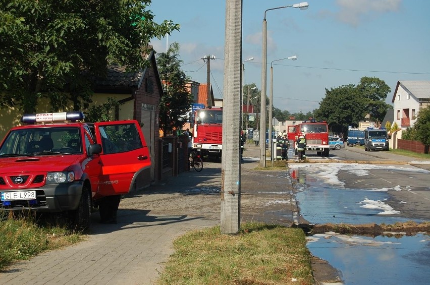 Groźny wypadek w Mostach pod Lęborkiem (Galeria zdjęć)