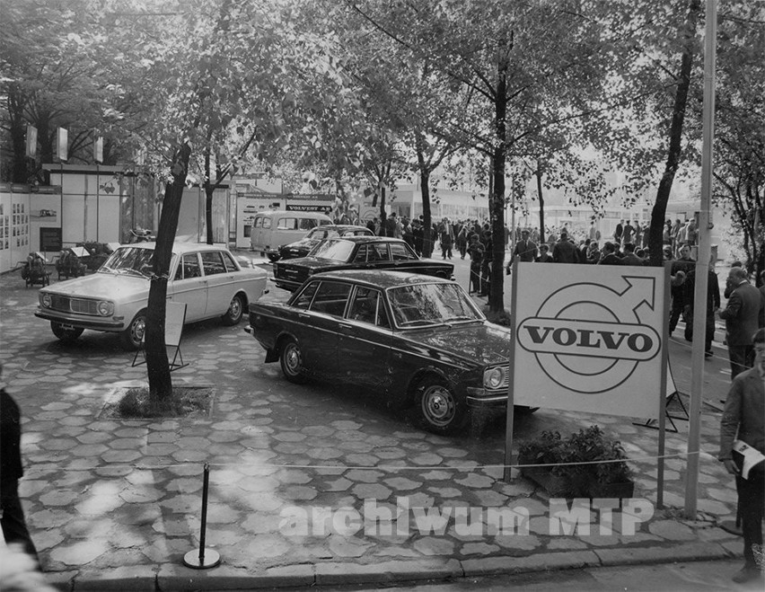 MTP 1967: Stoisko (wtedy jeszcze) szwedzkiego Volvo....