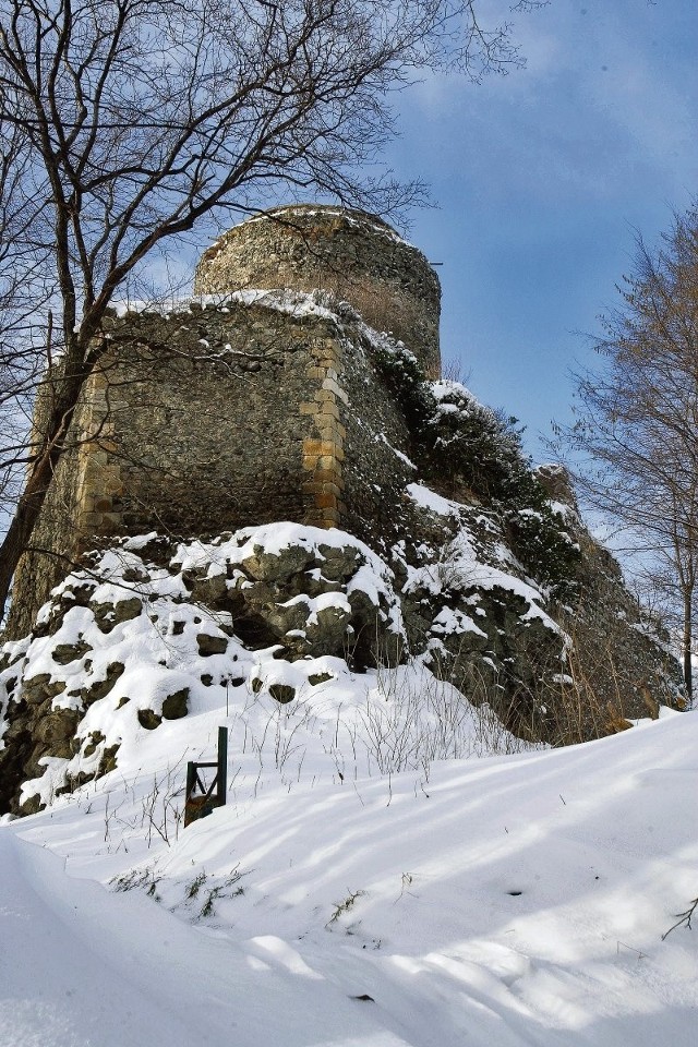 Mury zabytkowego zamku Lenno trzeba jak najszybciej zabezpieczyć