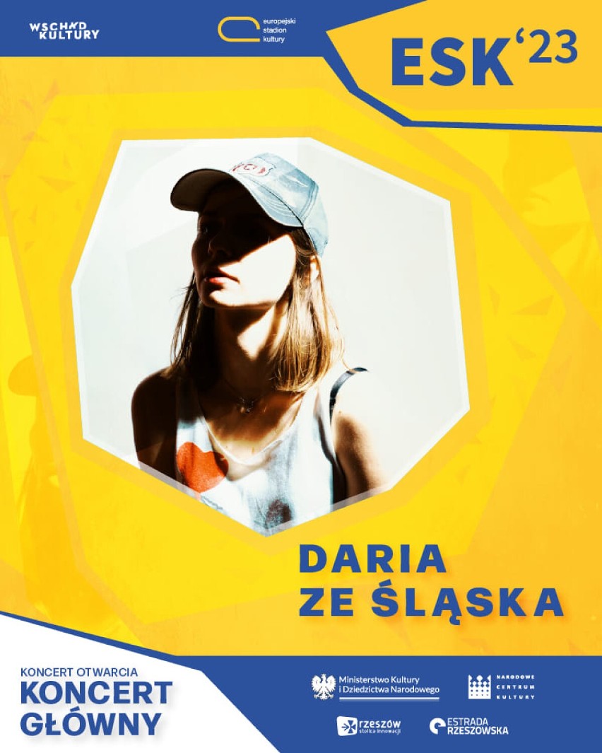  Daria ze Śląska otworzy Koncert Główny Festiwalu Wschód Kultury Europejski Stadion Kultury 2023 