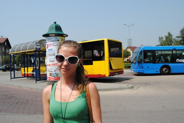 Martyna Bolek z Libiąża marzy o klimatyzacji w autobusach. Podczas podróży trudno wytrzymać w zaduchu