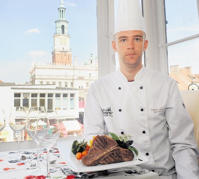 Tomasz Adamski serwuje te najlepsze steki - z wołowiny argentyńskiej