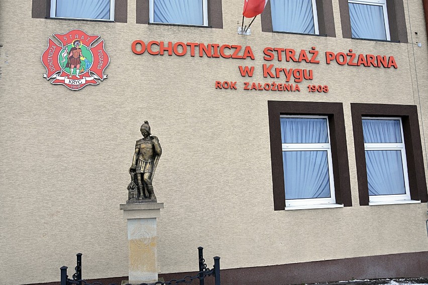 Na wyposażenie jednostki Ochotniczej Straży Pożarnej w Krygu...