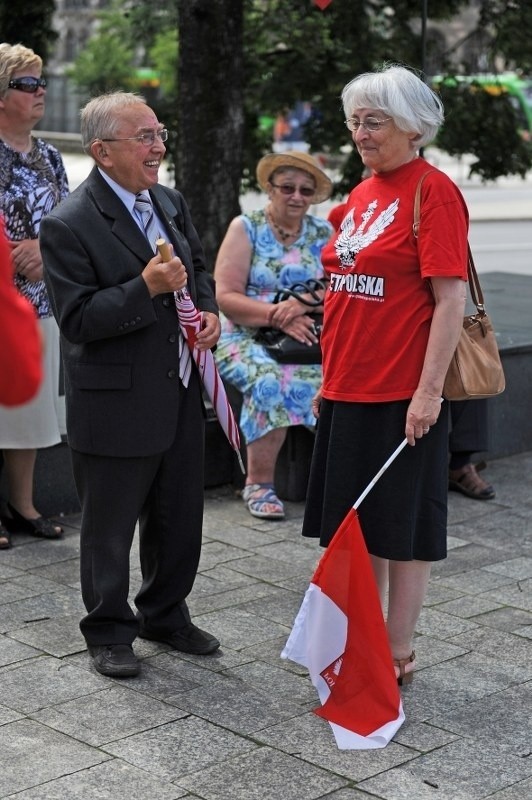 Jarosław Kaczyński w Poznaniu.