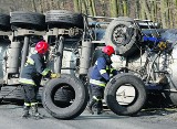 Oborniki Śląskie: Wypadek cysterny (FILM)