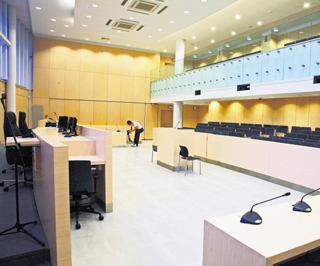 Z nowym wyposażeniem jest to najnowocześniejsza salą  sądowa w Polsce