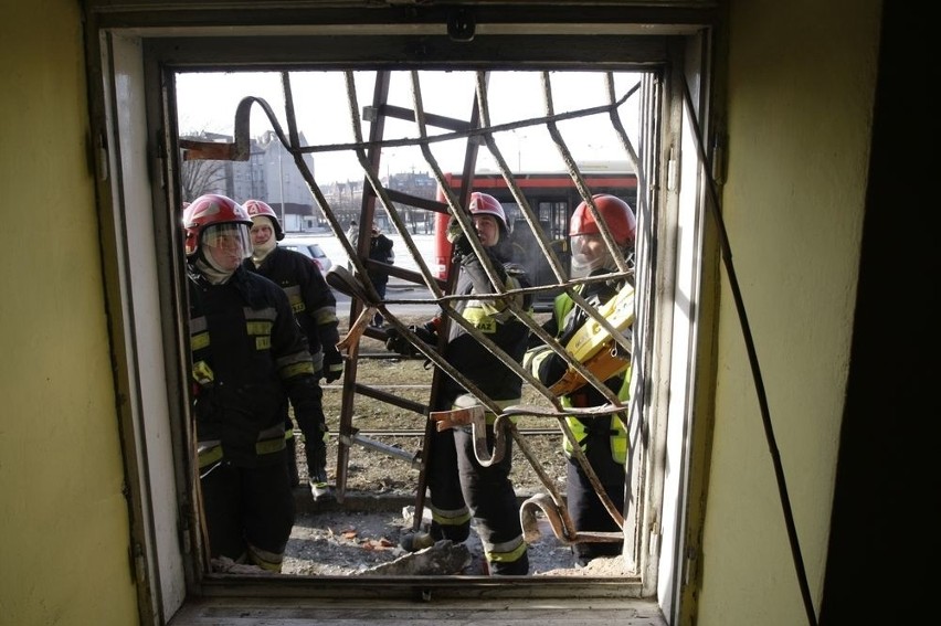 Tramwaj wbił się w ścianę budynku przy ul. Jana z Kolna w Gdańsku