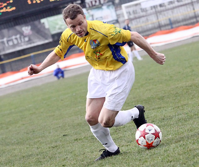 Rafał Niżnik strzelił zwycięską bramkę dla żółto-biało-niebieskich