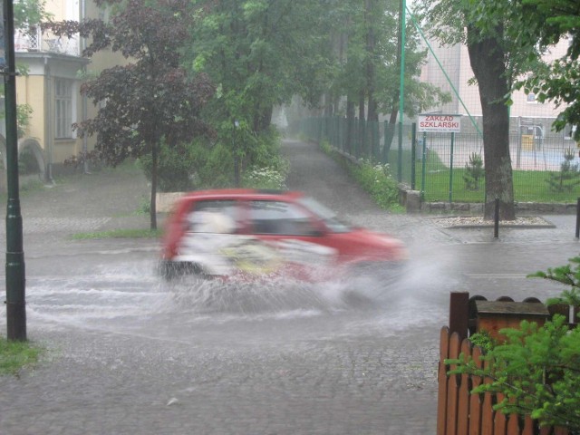 Zakopane. Wielkie oberwanie chmury we wtorek