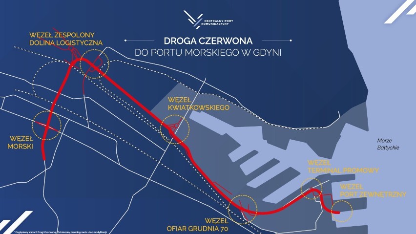 Droga Czerwona w Gdyni będzie gotowa za pięć lat? Są fundusze na przygotowanie tej inwestycji