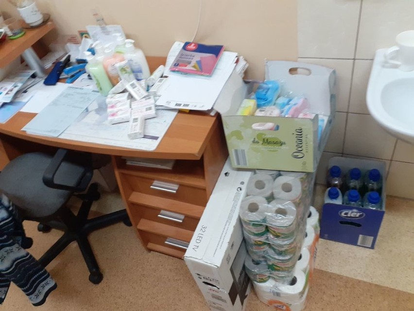 Efekt zbiórki darów dla szpitala w Miastku jest niewyobrażalny. Trwa akcja