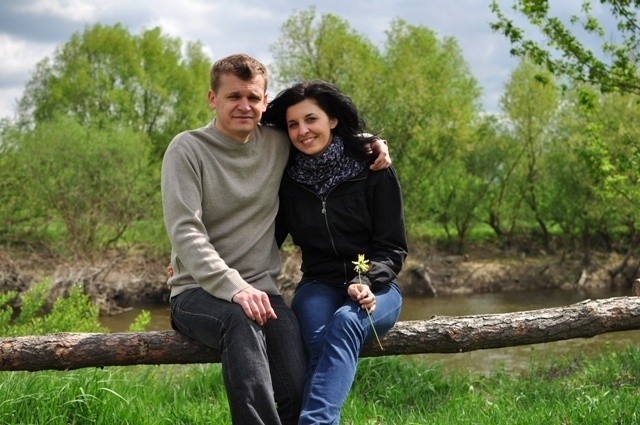 Justyna Baryła i Sebastian Świstek