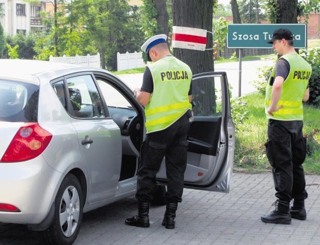 W Szosie Tureckiej można często spotkać patrole policji