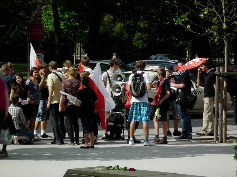 Poznań: Protest przeciw ustawie o zgromadzeniach. Boją się o Marsz Niepodległości [ZDJĘCIA]