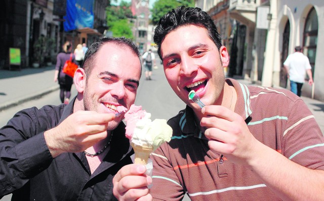 Odoardo Spataro i Nunzio Schiliro lody lubią tak sobie. Najbardziej ich kręci to, że my te lody uwielbiamy