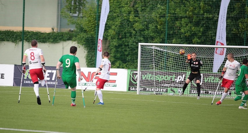 Amp futbol. Efektowne zwycięstwo Polski z Irlandią w Krakowie [ZDJĘCIA]