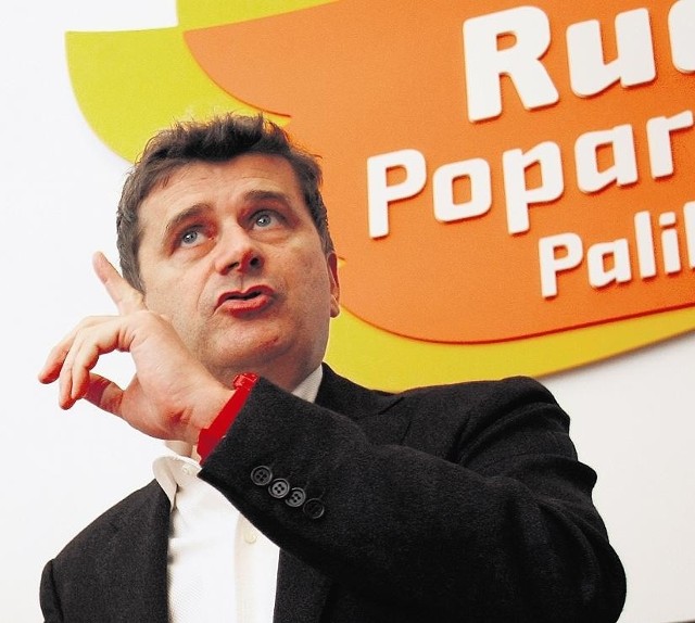 Janusz Palikot ma spory kłopot ze swoją partią