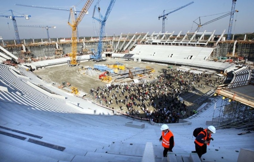 Wrocław: Drzwi otwarte stadionu na Pilczycach (Zdjęcia)