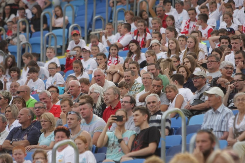 Memoriał Kusocińskiego na Stadionie Śląskim z oberwaniem...