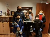 Nagrody dla trzech młodych mieszkańców Będzina w policyjnym konkursie 