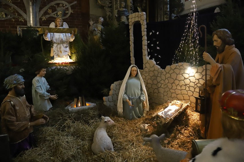 Bożonarodzeniowe szopki w toruńskich kościołach