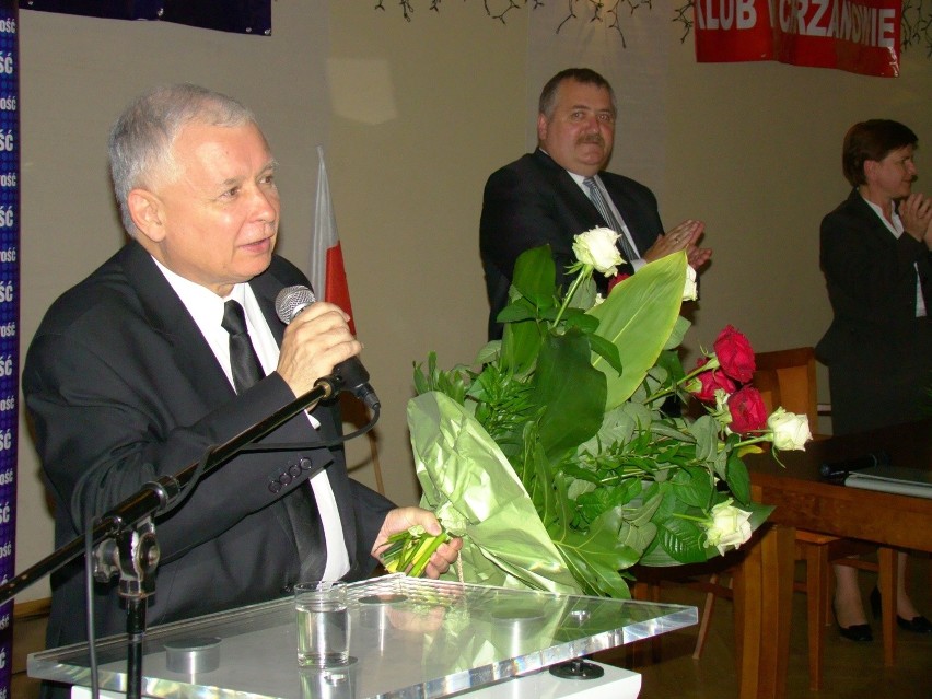 Jarosław Kaczyński w Chrzanowie