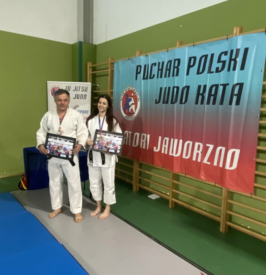 Judocy ASW Judo Jasło Paulina i Henryk Górniak zdobyli złoty...