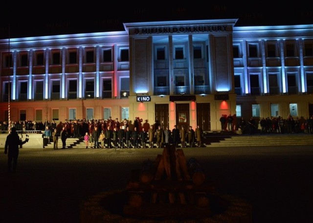 Miejski Dom Kultury na czas oszczędności będzie podświetlany tylko na wyjątkowe okazje