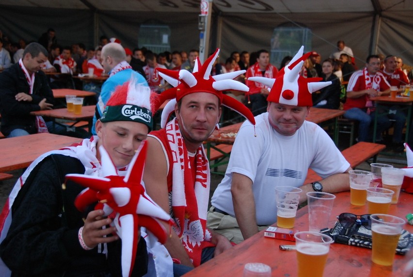 Euro 2012: Polska - Rosja w strefie kibica w Będzinie [ZDJĘCIA]