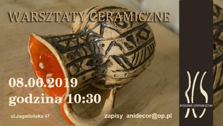 Warsztaty Ceramiczne
Od: 2019-06-08 10:30
Do: 2019-06-08...