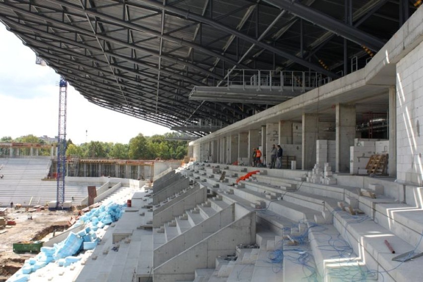 Stadion w Tychach: Ma być gotowy w czerwcu 2015 r. 