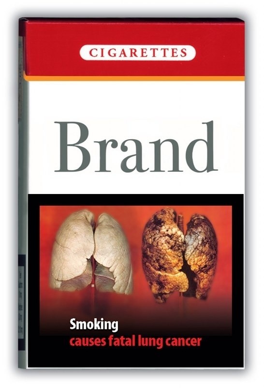 Tak za rok będą wyglądać pudełka papierosów także w Polsce.