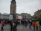 Beatyfikacja Jana Pawła II w Krakowie: deszcz odstraszył pielgrzymów 