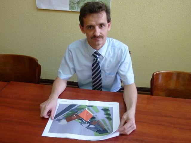 Wójt Ryszard Stachowiak ma już koncepcję przebudowy podstawówki w Żukowie