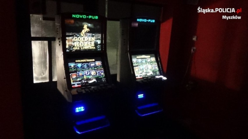 Myszków: Funkcjonariusze zabezpieczyli nielegalne automaty do gier losowych