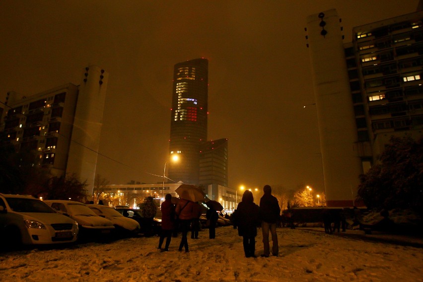 Po Sky Tower chcą pokazać P.I.W.O na Pałacu Kultury i Nauki w Warszawie