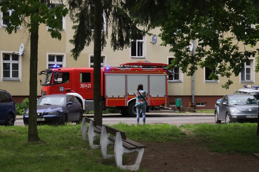 Pożar mieszkania przy ulicy Poznańskiej w Legnicy, nie żyje kobieta