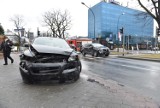 Wypadek na skrzyżowaniu ul. Zygmuntowskiej i al. Batorego