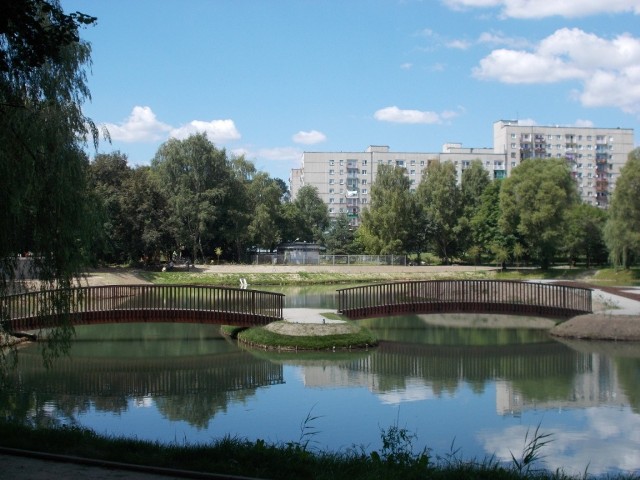 Park Miejski w Bytomiu - Staw Północny