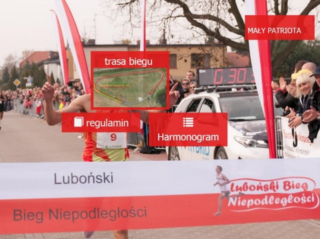 W poniedziałek ruszają zapisy na biegi "Mały Patriota" w Luboniu