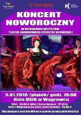 Nie masz planów na piątek? Może wybierzesz się na koncert noworoczny w hali OSiR w Wągrowcu? 