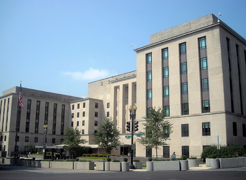 Główna siedziba amerykańskiego Departamentu Stanu...