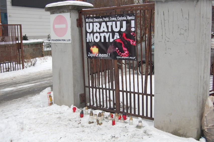 Rumia/Gdynia: Protest przeciwko Eko Dolinie. Akcja Uratuj motyla zjednoczyła przeciwników zakładu