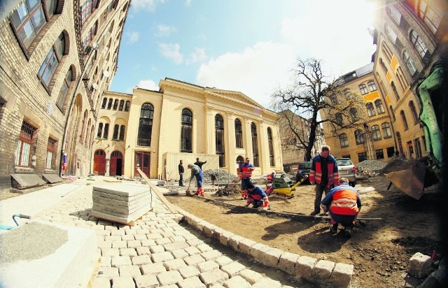 Podczas remontu Synagogi pod Białym Bocianem pojawiły się nieprzewidziane koszty