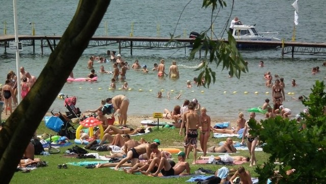Można się już kąpać w Jeziorze Strzeszyńskim.