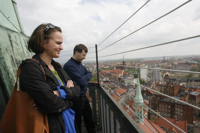 Kościół Mariacki - wieża widokowa już wyremontowana